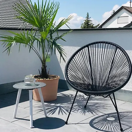 Seebrise Mit Sonniger Dachterrasse